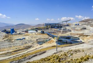 Aumenta producción minera en Perú